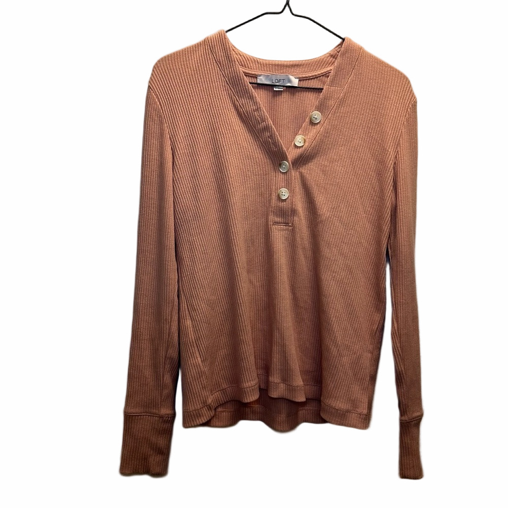 LOFT Salmon Pink Sweater Size Medium
